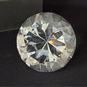 Rosenthal - Diamond Shape Crystal Paper Weight